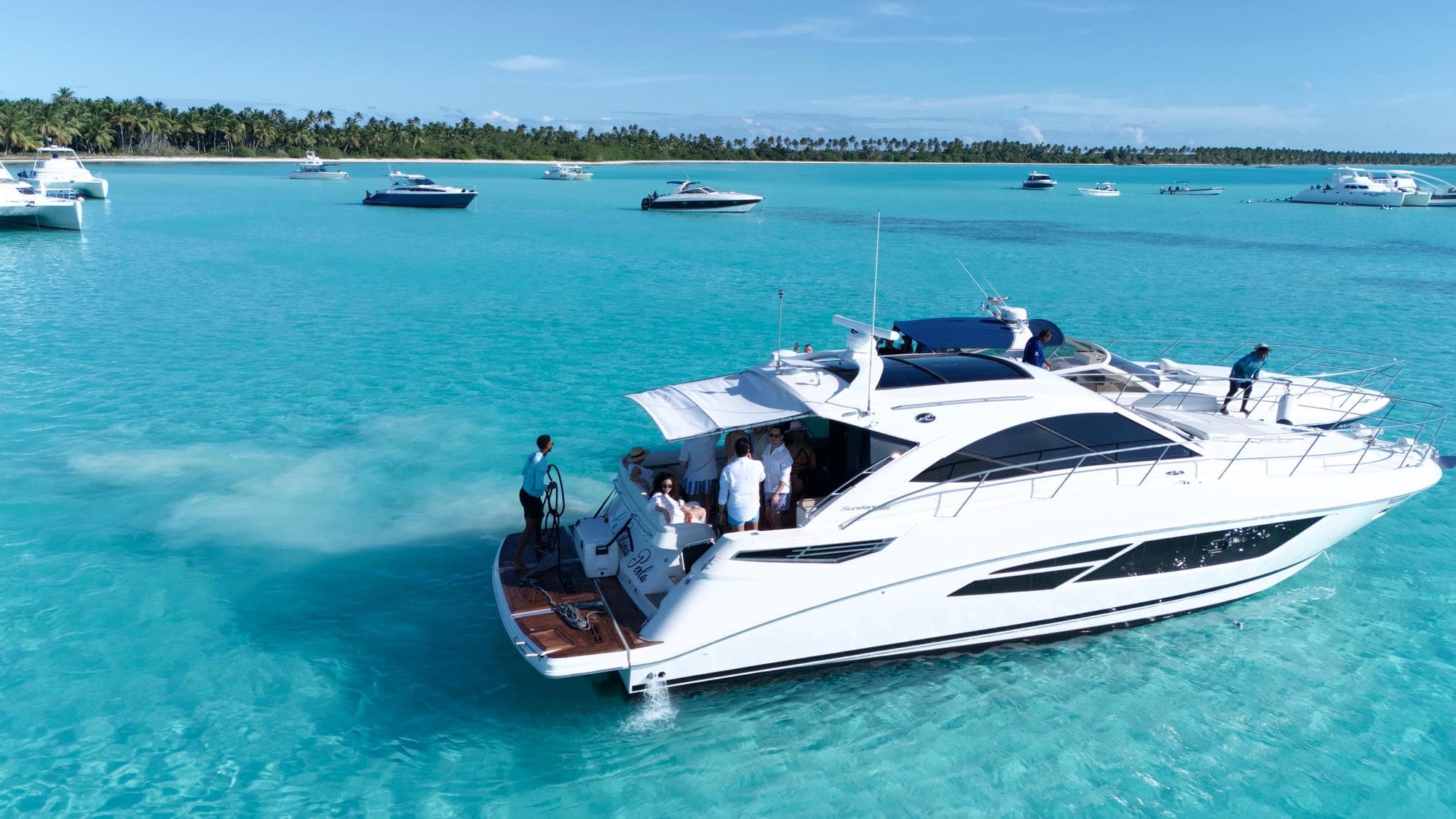 Yate de lujo Stacy a Isla Saona 4
