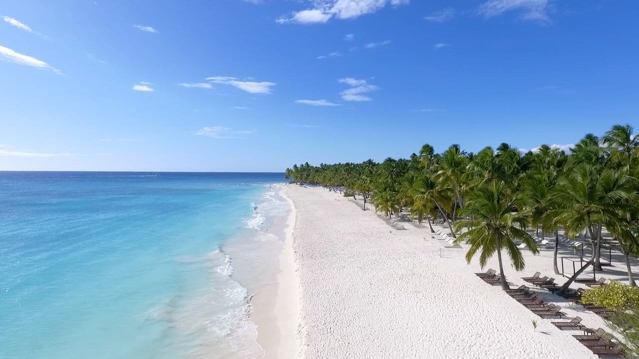 Saona Island Caribbean beach